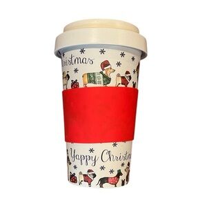 Milly Green “Yappy Christmas” 20 oz. Travel Mug